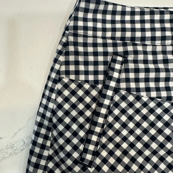 Lady Hagen Navy and White Gingham Skort - Sz 6 - Picture 7 of 11